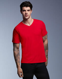 Adult Featherweight V-Neck Tee 3. picture