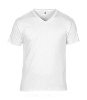 Adult Featherweight V-Neck Tee 4. picture