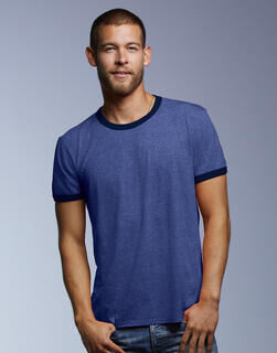 Adult Fashion Basic Ringer Tee 3. picture