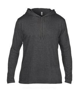 Adult Fashion Basic LS Hooded Tee 17. picture