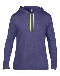 Adult Fashion Basic LS Hooded Tee 5. picture